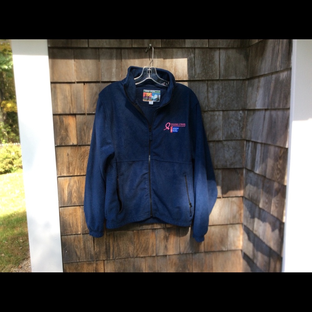 NWOT Making Strides Against Breast Cancer fleece